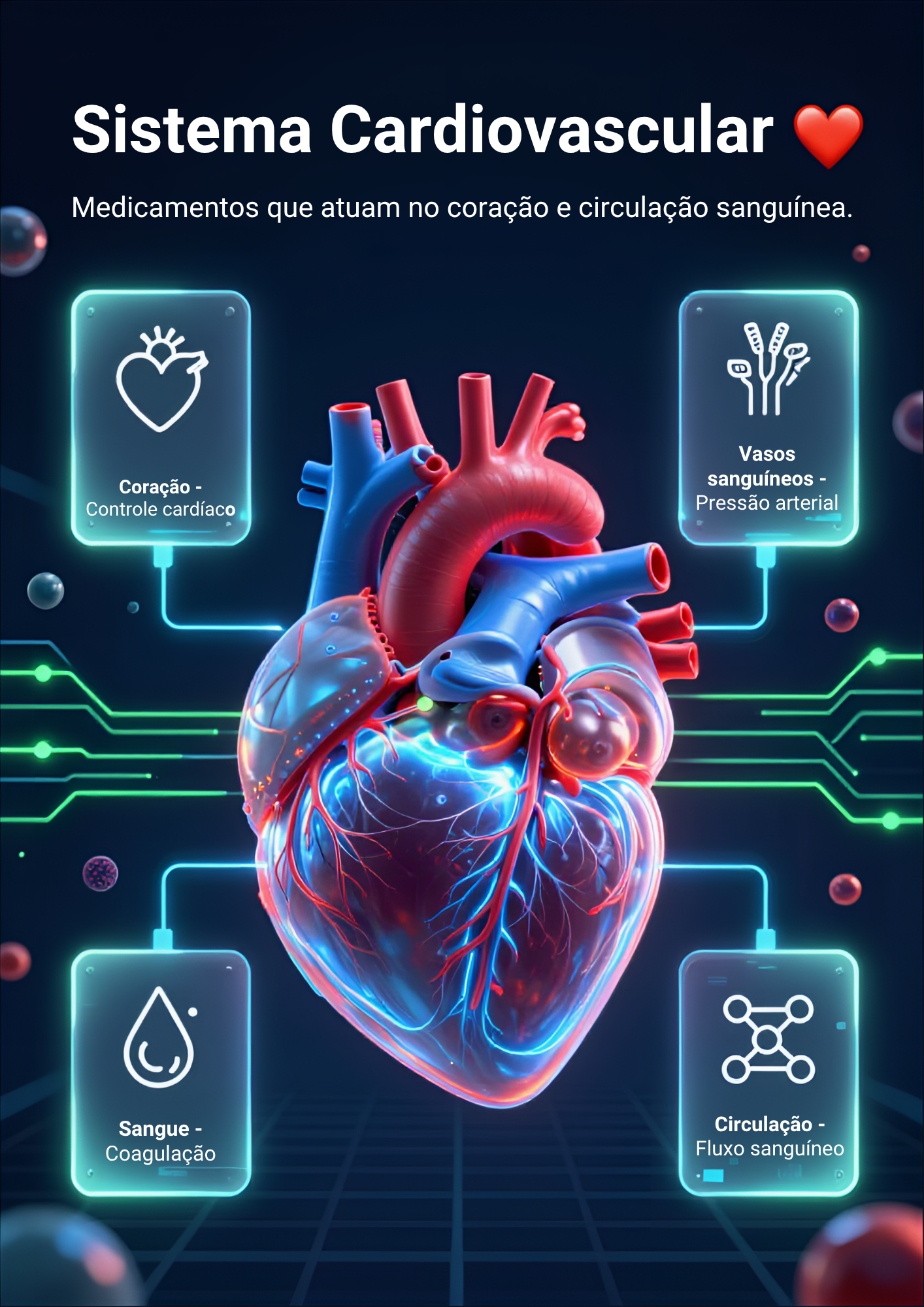 Página do medicamento Salbutamol com mecanismo de ação ilustrado